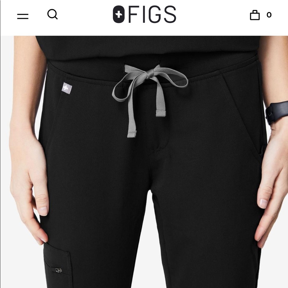 Figs black joggers BNWOT